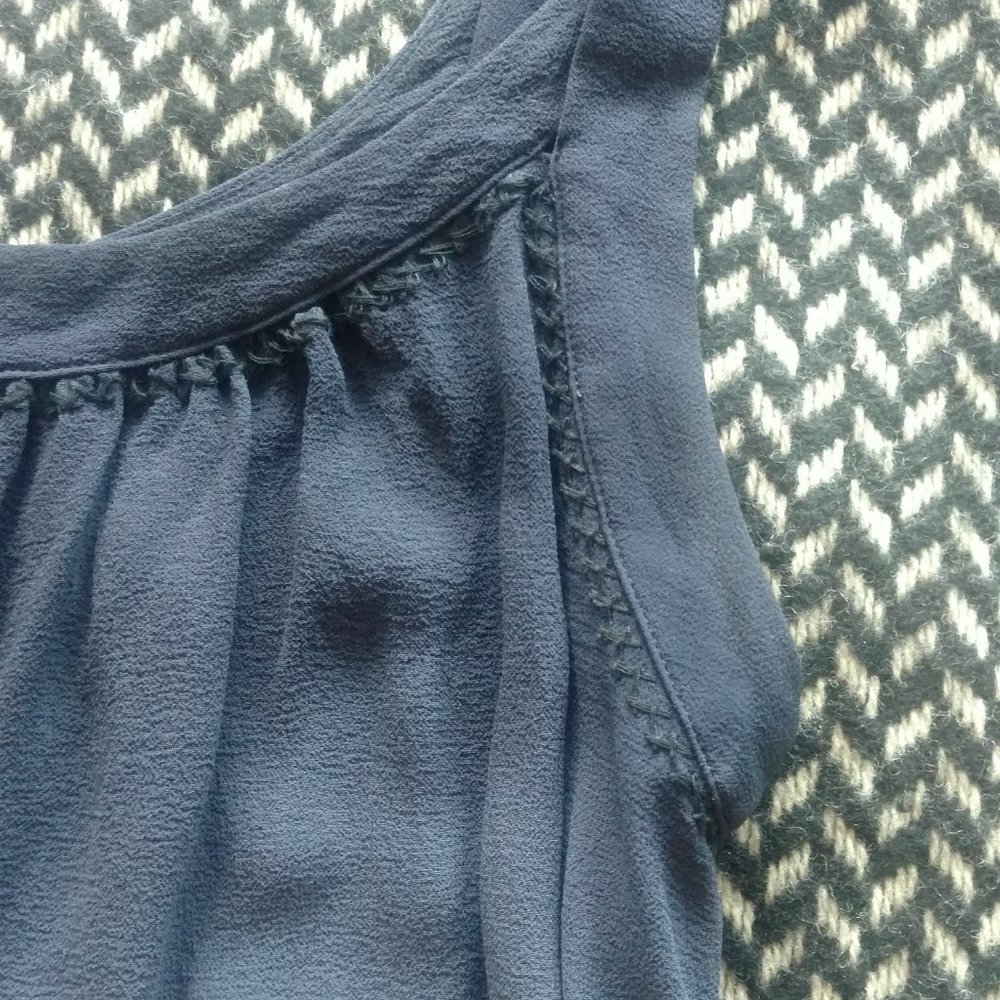 100% Silk Ombre Tank Top - Picture 6 of 6